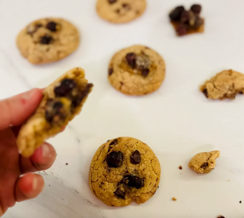 Nutty Chocolate Chip Cookies